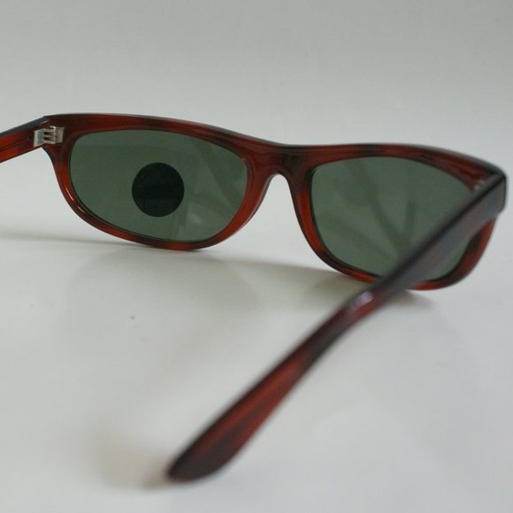 NWT TruVintage Biker Wrap around classic 90's fashion glass G-15 lens Sunglasses - Picture 3 of 9